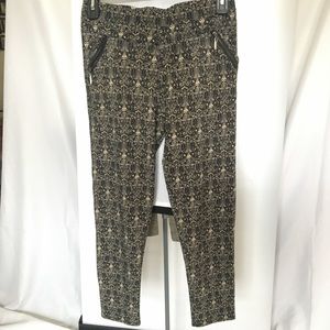 Coco+Carmen Jasmine Zip Pocket Patterned Leggings